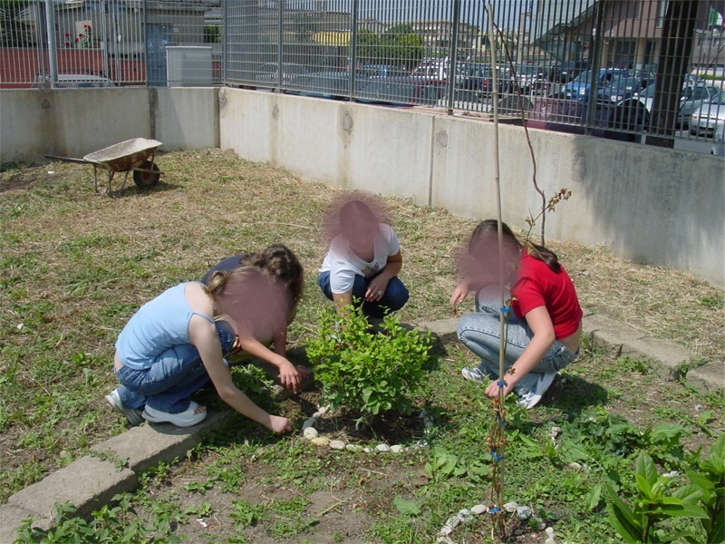 Educazione ambientale: progetto riqualificazione giardino