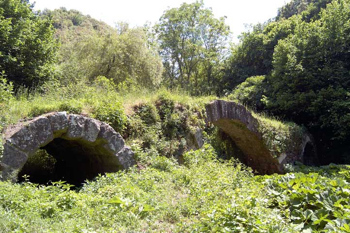 san giuliano e antico acquedotto di blera