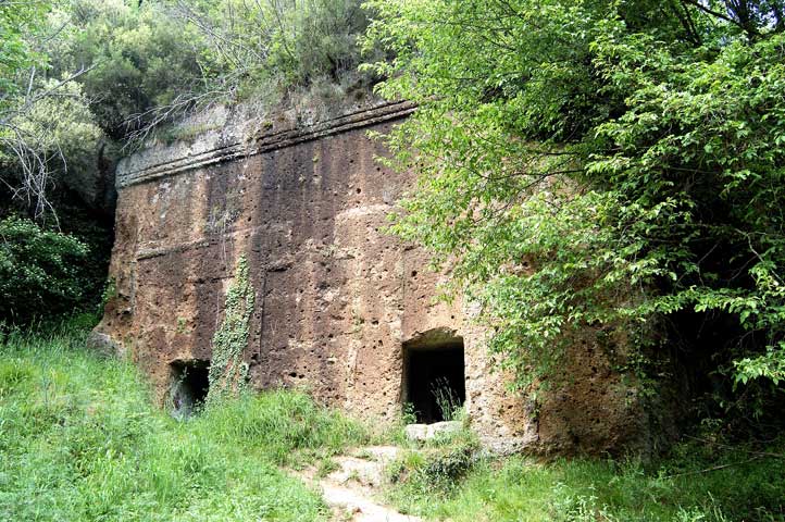 san giuliano e antico acquedotto di blera