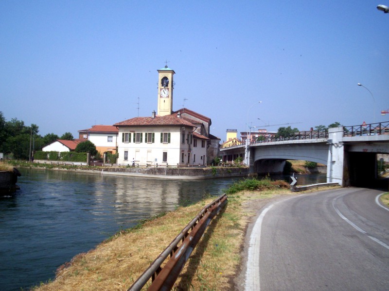 Il naviglio grande a Robecco ed Abbiategrasso