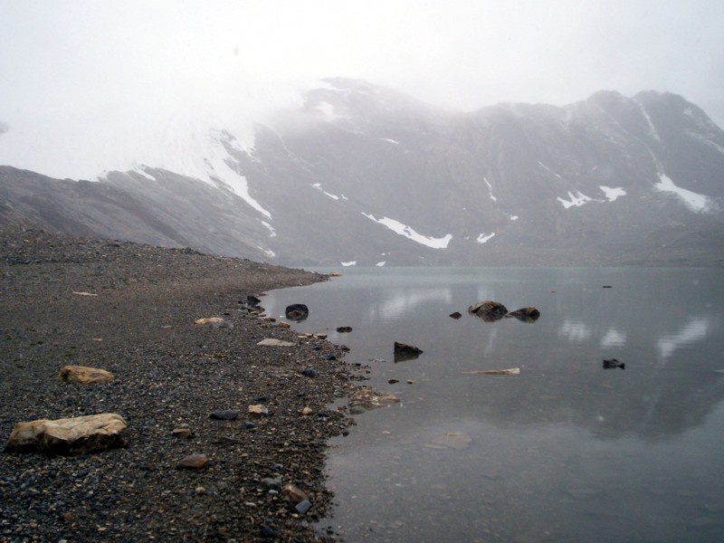 Rifugio Benevolo e lago di Golletta