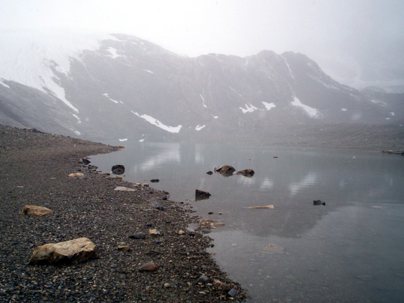 Rifugio Benevolo e lago di Golletta