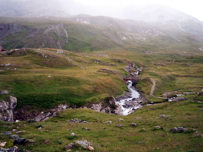 Rifugio Benevolo e lago di Golletta