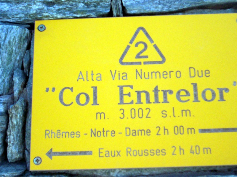 Colle dell''Entrelor