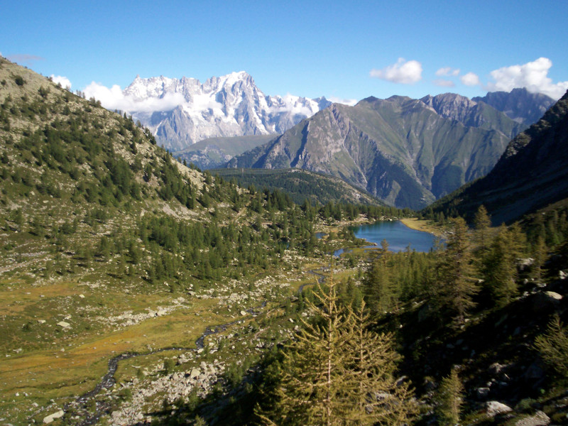 Lago d''Arpy - Lago di Pietra Rossa e Col d''Armaran