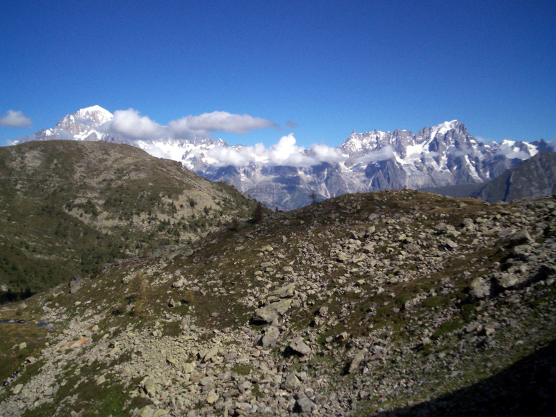 Lago d''Arpy - Lago di Pietra Rossa e Col d''Armaran