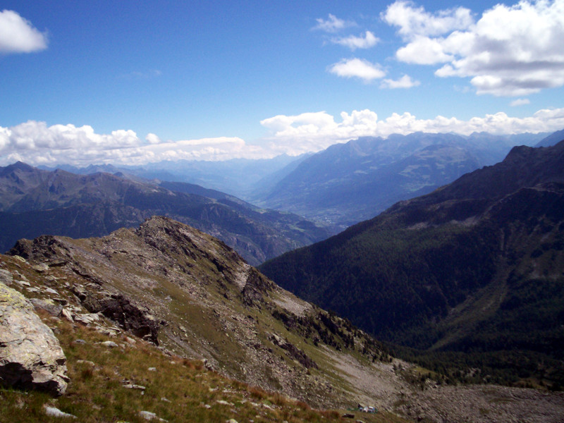 Lago d''Arpy - Lago di Pietra Rossa e Col d''Armaran