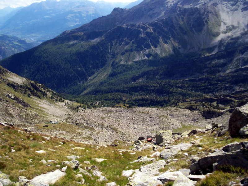 Lago d''Arpy - Lago di Pietra Rossa e Col d''Armaran