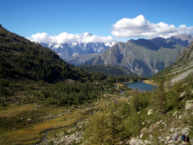 Lago d''Arpy - Lago di Pietra Rossa e Col d''Armaran