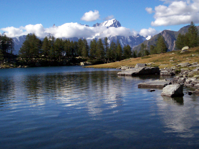 Lago d''Arpy - Lago di Pietra Rossa e Col d''Armaran