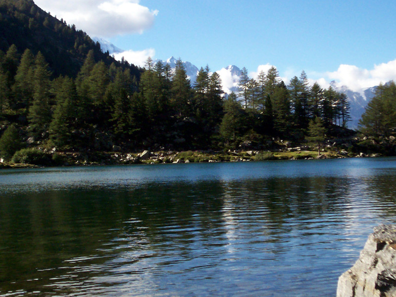 Lago d''Arpy - Lago di Pietra Rossa e Col d''Armaran