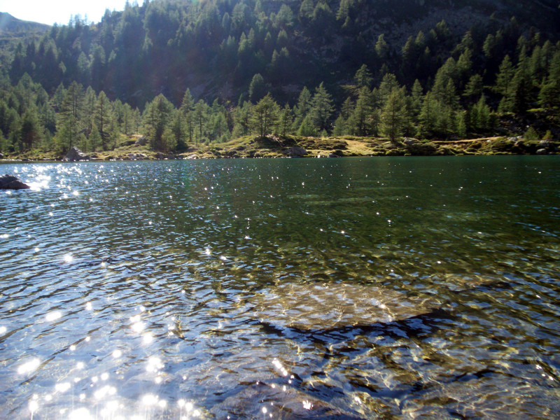 Lago d''Arpy - Lago di Pietra Rossa e Col d''Armaran