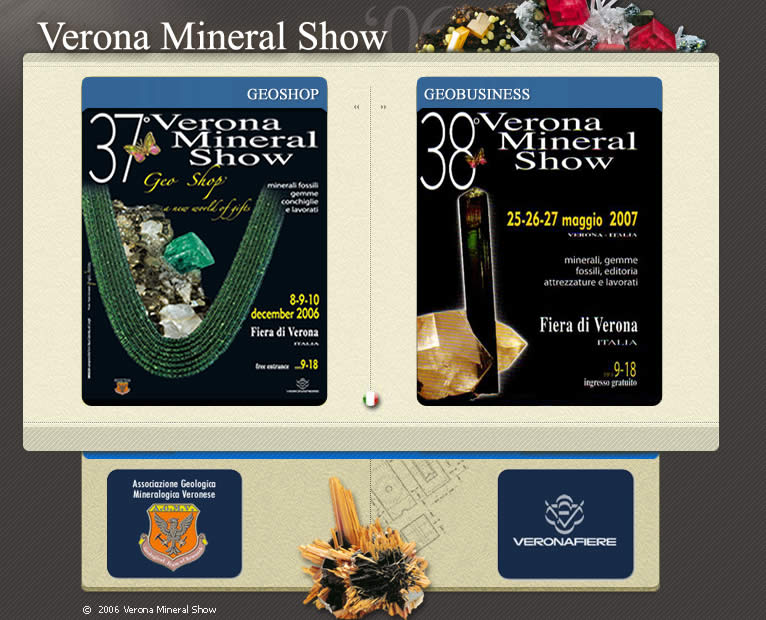 37 Verona  Mineralshow  -  8/10 dicembre 2006