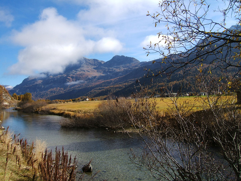 Laghi dell''Engadina e variazioni stagionali