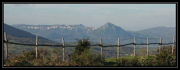Le montagne intorno a Tolfa: Monte dell''Acqua Tosta