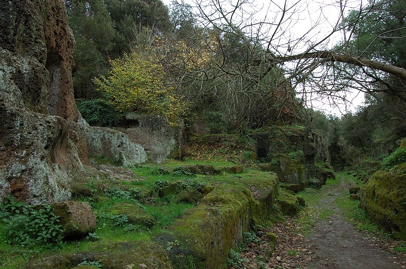 Nei pressi della necropoli di Cerveteri