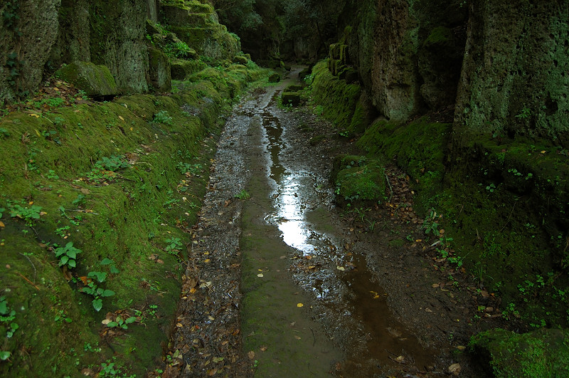 Nei pressi della necropoli di Cerveteri