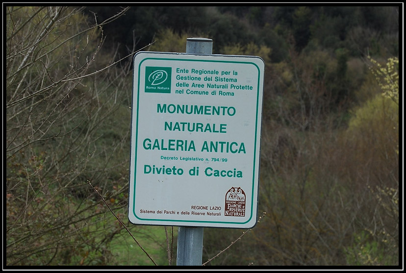 Monumento Naturale Galeria Antica